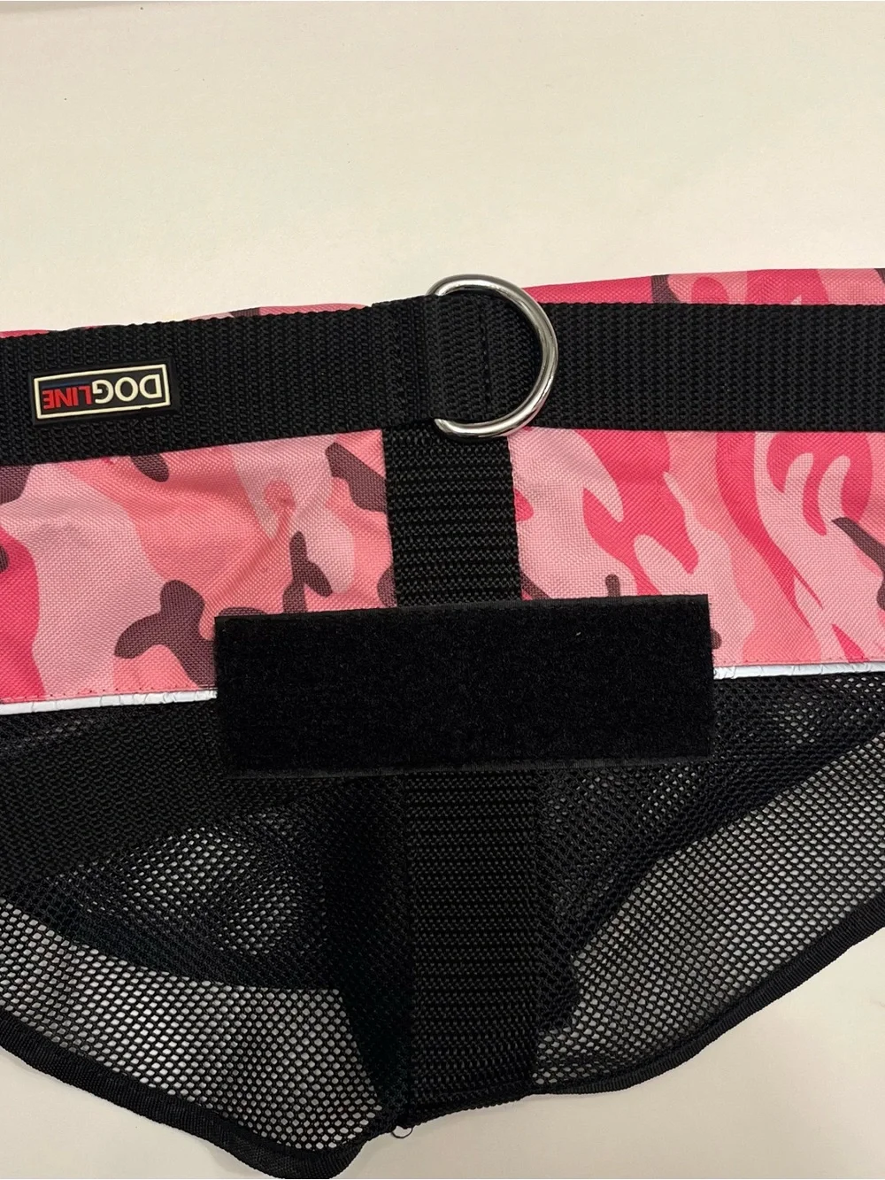 Pink Camouflage 'Give Me Space' Dog Harness